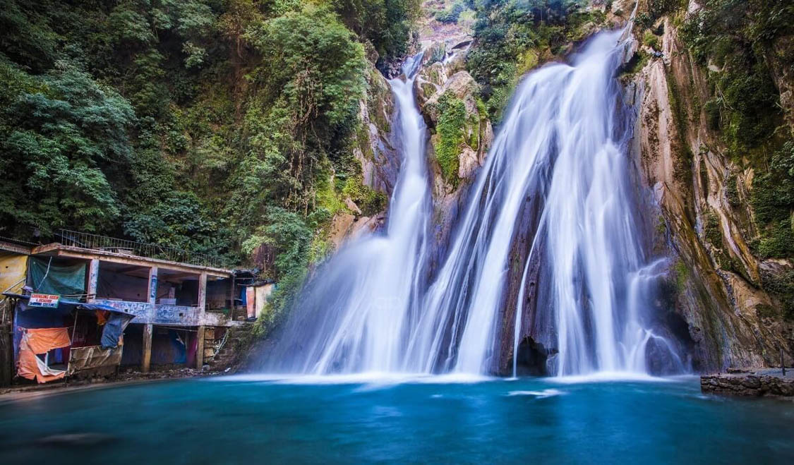 Which Waterfall Is Called The 'Twin Falls' Of India?