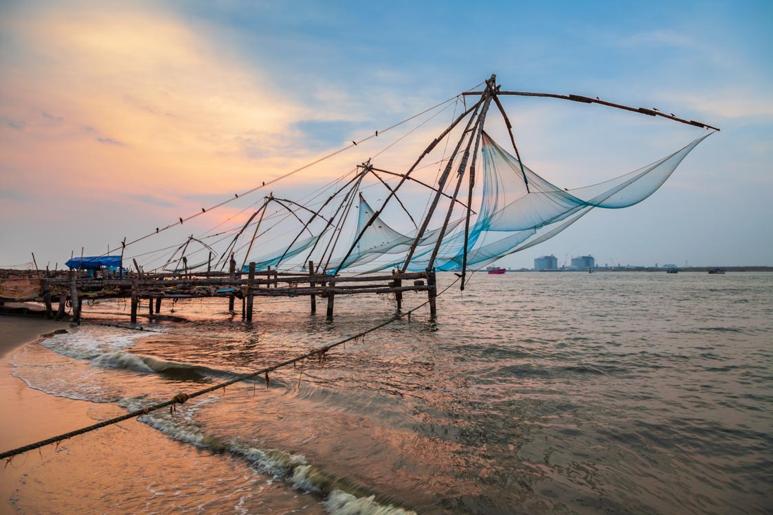 Chinese Fishing Nets Kochi  Fort Kochi Timings, History & Travel Guide  Kerala